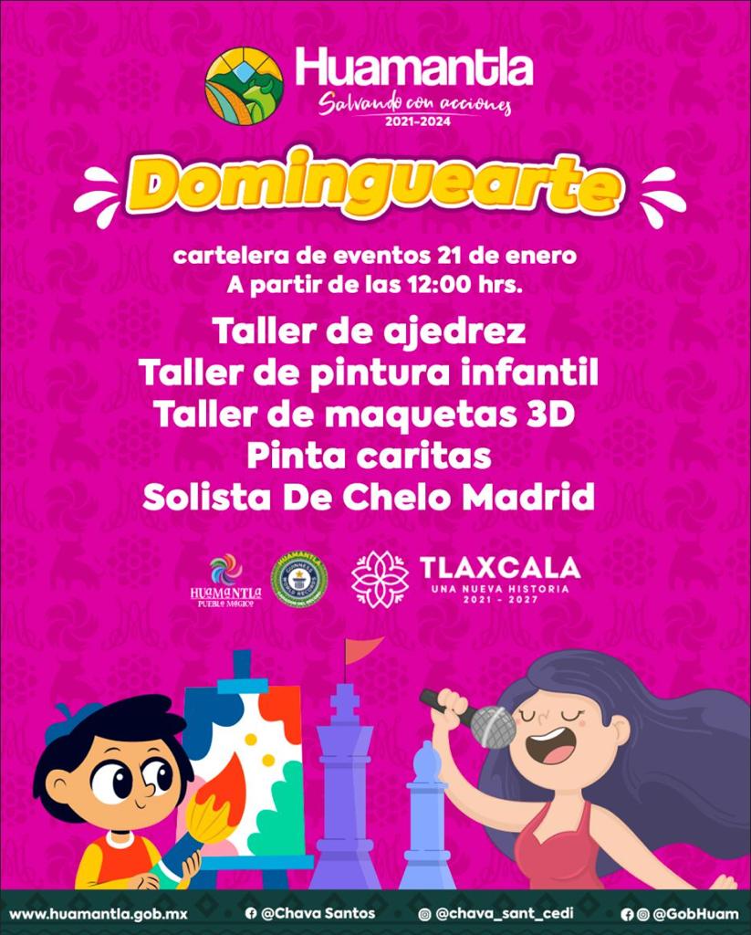 Comparte en familia asistiendo al programa cultural 'Dominguearte'